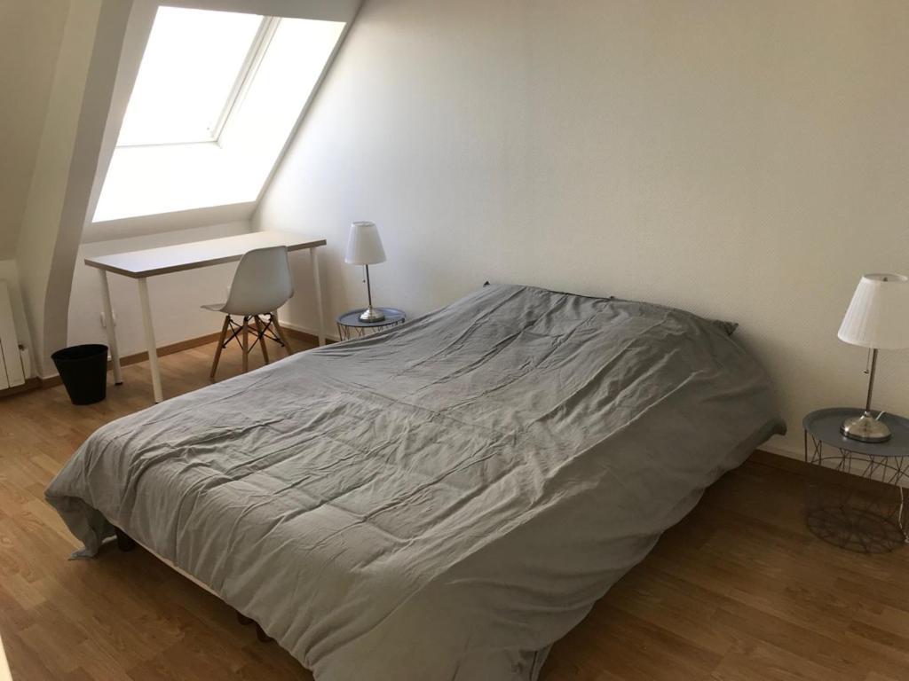 Appartement Centre Ville - Vue Cathedrale - 33 랭스 외부 사진